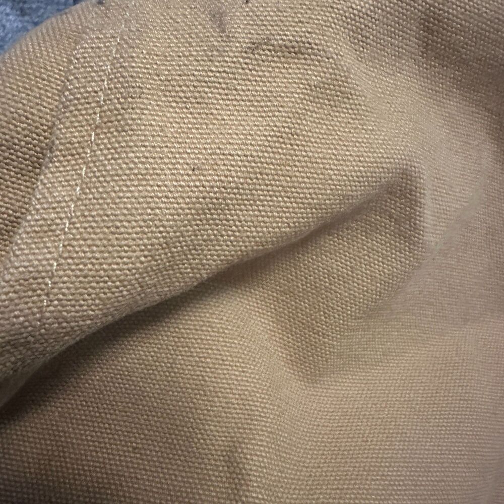 Y2K Vintage 2003 Carhartt J97 CML Sandstone Detroit Cropped Jacket 2XL Reg - Picture 11 of 16